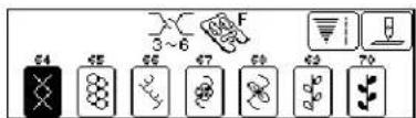 JANOME Harmony 8100 - SECTION III STRAIGHT, BUTTONHOLE AND UTILITY SEWING - 12