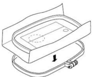 JANOME Harmony 8100 - • To Attach Embroidery Foot P - 5