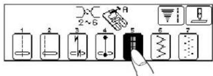 JANOME Harmony 8100 - •Variable Needle Position - 9
