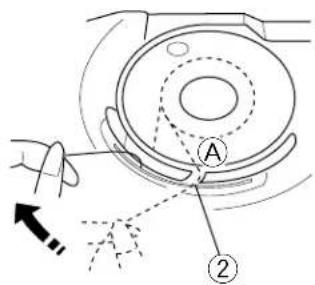 JANOME Harmony 8100 - - Removing the Bobbin - 2