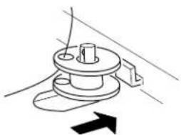 JANOME Harmony 8100 - • To Use Foot Control - 3