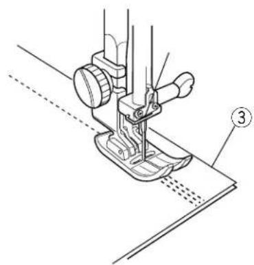 JANOME Harmony 8100 - • Changing Sewing Direction - 1
