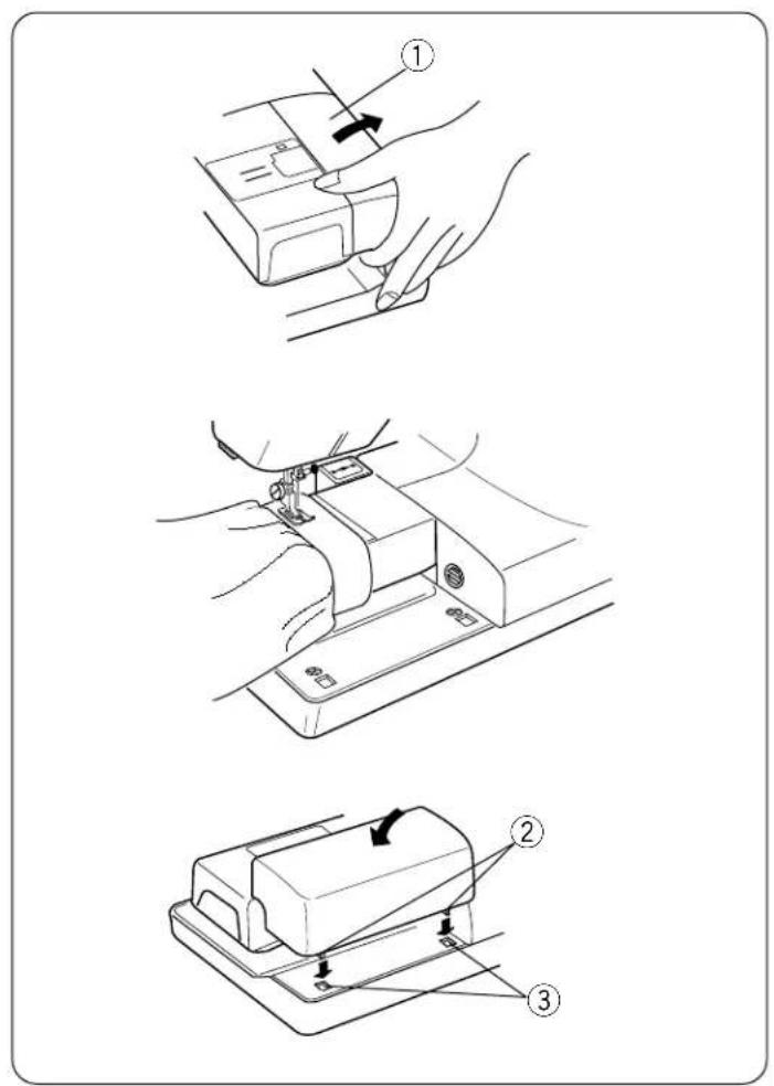 JANOME Harmony 8100 - Names of Parts - 1