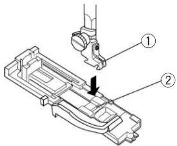 JANOME Harmony 8100 - • Preparation for Sewing - 1