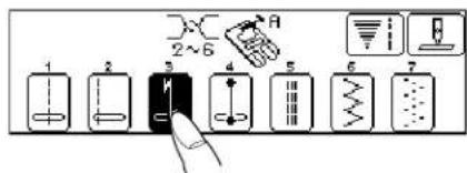 JANOME Harmony 8100 - •Variable Needle Position - 5