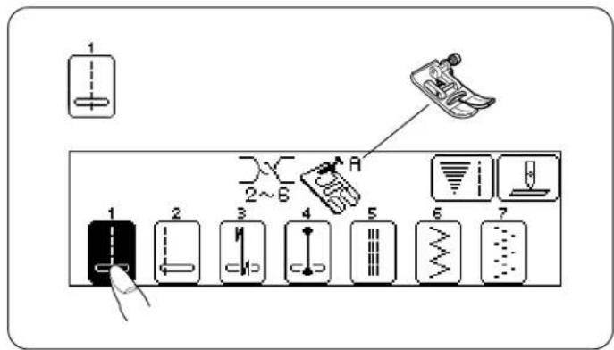 JANOME Harmony 8100 - Note: - 1
