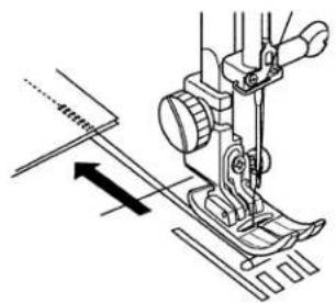 JANOME Harmony 8100 - • Changing Sewing Direction - 2