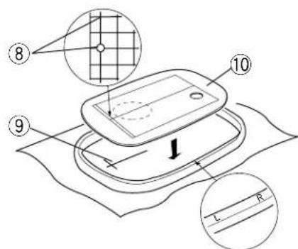JANOME Harmony 8100 - • To Attach Embroidery Foot P - 4