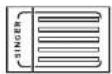 SINGER Mercury 1525 - Zubehör - 8