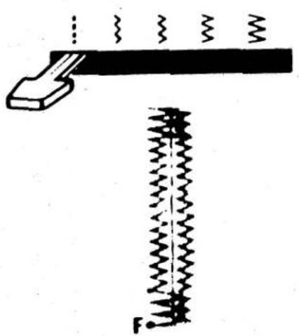 SINGER 1021 - Final Bar Tack - 1