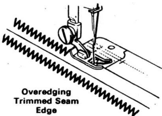 SINGER 1021 - SEAM FINISHES - 4