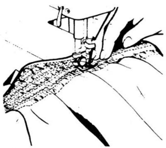 SINGER 1021 - free arm sewing - 4