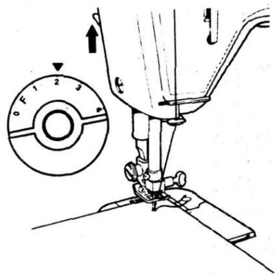 SINGER 1021 - STARTING A SEAM - 1