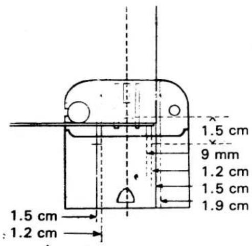 SINGER 1021 - STARTING A SEAM - 3