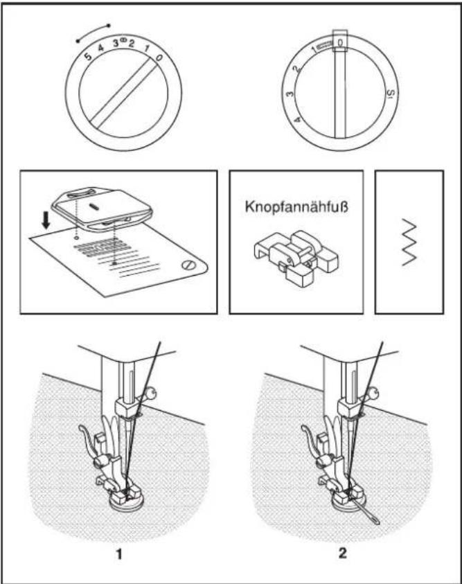 SINGER 7020 - Offener Overlockstich (2): - 9
