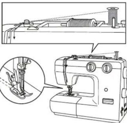 SINGER 7020 - Achtung: - 2