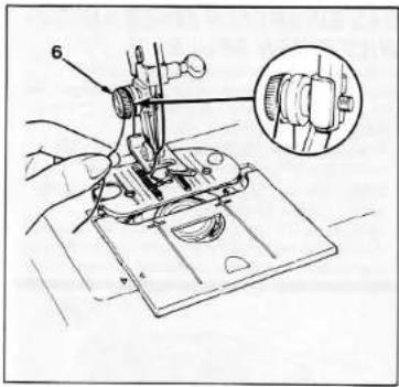 SINGER 6234 - COME AVVOLGERE IL FILO SULLA BOBINA - 1