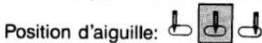 SINGER 5705 - Réglages recommandés - 1