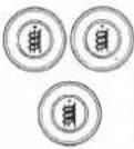 JUKI MO-134 - EINSTELLUNG DER SCHEIBEN GEMÄSS FADEN UND STOFF REGLAGE DES CADRANS EN FONCTION DES FILS ET ETOFFES HOW TO SET THE DIALS ACCORDING TO EACH THREAD AND FABRIC - 4