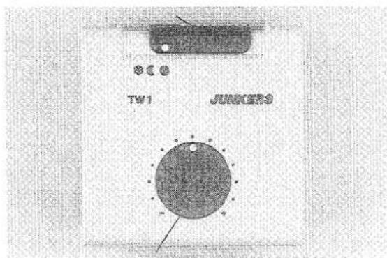 Junkers TW1 - Einstellen des Reglers - 1