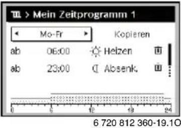 Junkers CW 400 - Weitere Einstellungen - 6