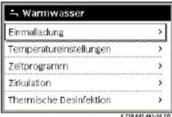 Junkers CW 400 - Zeitprogramm Warmwasser an das Zeitprogramm für Heizung koppeln - 1