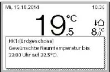 Junkers CW 400 - Raumtemperatur ändern - 2