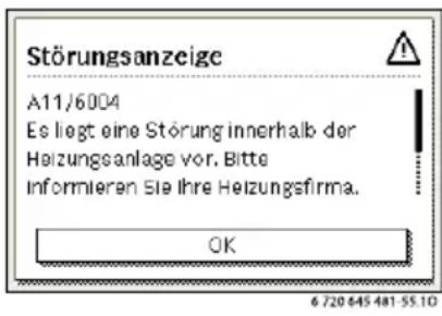 Junkers CW 400 - Angezeigte Störungen beheben - 2