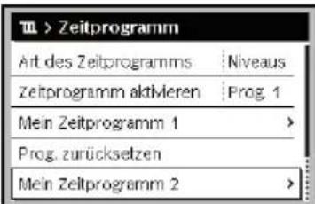 Junkers CW 400 - Zeitprogramm für den Automatikbetrieb anpassen - 6