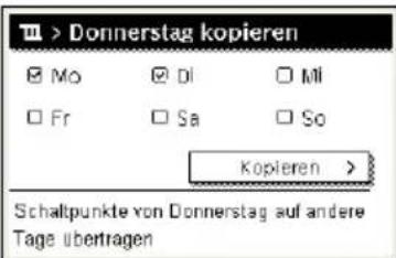 Junkers CW 400 - Zeitprogramm für den Automatikbetrieb anpassen - 14