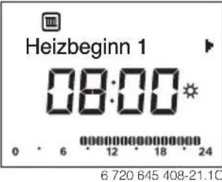 Junkers CR100 - Temperaturen für die Betriebsarten im Automatikbetrieb einstellen - 4