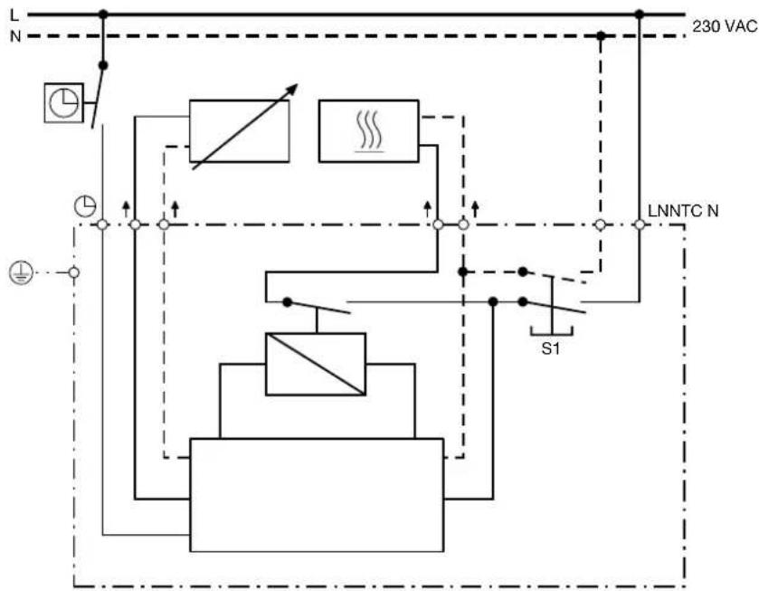 Feller 4271 - Thermostat Typ 4271 - 1