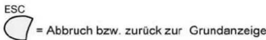 Elco Logon B G1Z1 - Kurzübersicht über die Hauptfunktionen am elektronischen Regler - 7