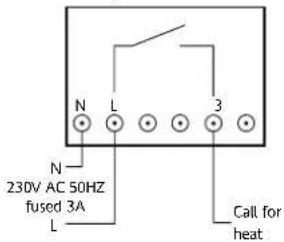 Drayton RTS4 - Wiring (schematic) - 1