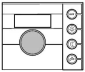 BUDERUS RC20 - Raumtemperatur einstellen - 1