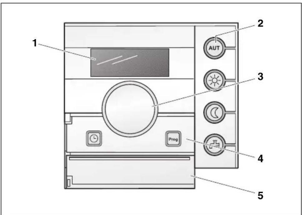 BUDERUS RC20 - Bedienelemente - 1