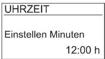 BUDERUS Logamatic SC40 - Menü: Service > Uhrzeit - 3