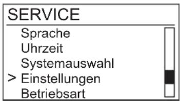 BUDERUS Logamatic SC40 - Einstellungen - 1