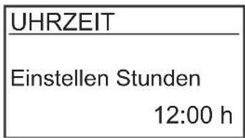 BUDERUS Logamatic SC40 - Menü: Service > Uhrzeit - 2