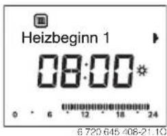 BUDERUS Logamatic RC200 - Zeitprogramm für mehrere Tage oder einen einzelnen Wochentag öffnen - 2