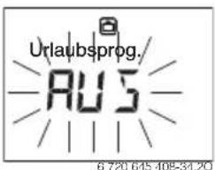 BUDERUS Logamatic RC200 - Urlaubsprogramm vorzeitig beenden - 1