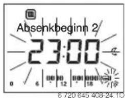 BUDERUS Logamatic RC200 - Neue Heizphase hinzufügen (z. B. Heizbeginn2 bis Absenkbeginn2) - 2