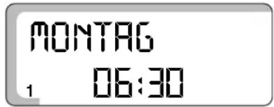 BUDERUS Logamatic 2107 M - Wochentag und Uhrzeit einstellen - 4