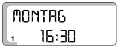 BUDERUS Logamatic 2107 M - Wochentag und Uhrzeit einstellen - 7