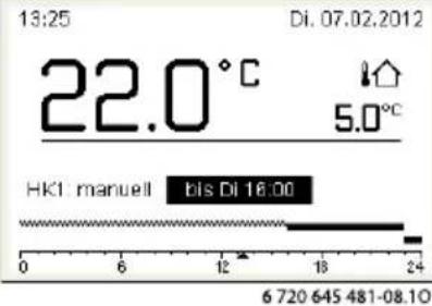 BUDERUS Logamatic RC300 EMS plus - Raumtemperatur ändern - 4