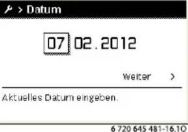 BUDERUS Logamatic RC300 EMS plus - Weitere Einstellungen - 3