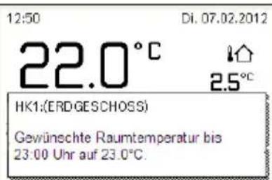 BUDERUS Logamatic RC300 EMS plus - Raumtemperatur ändern - 1