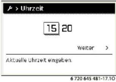 BUDERUS Logamatic RC300 EMS plus - Weitere Einstellungen - 4