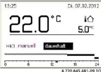 BUDERUS Logamatic RC300 EMS plus - Raumtemperatur ändern - 5