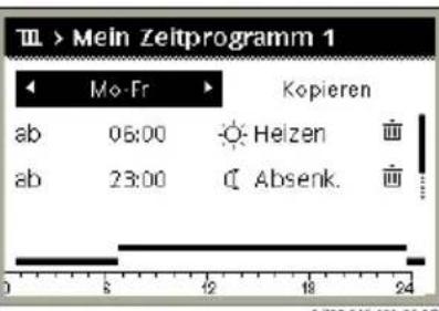 BUDERUS Logamatic RC300 EMS plus - III > Zeitprogramm aktivieren - 2